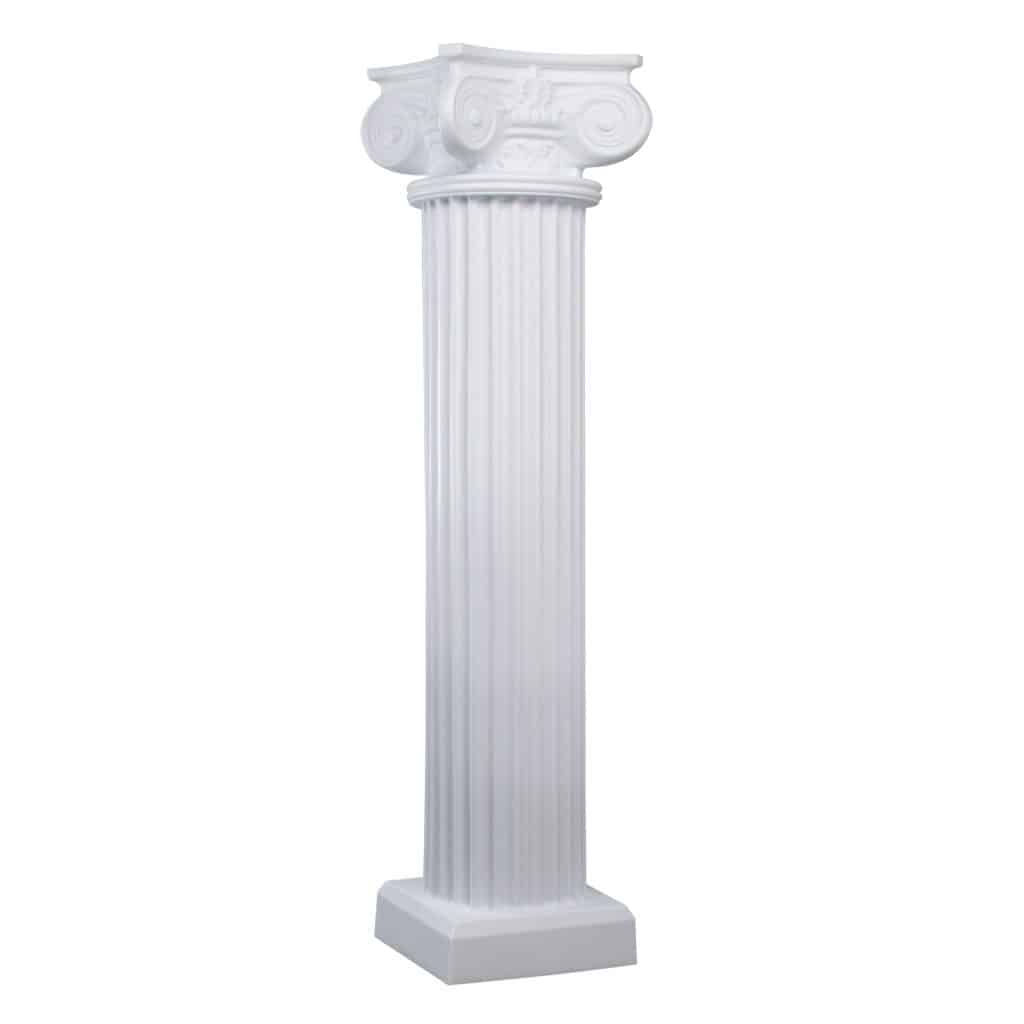 40″ Ivory Scamozzi Column | Rental 40″ Ivory Scamozzi Column | Rental