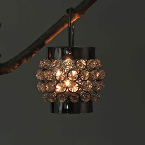 DecoStar™ Real Crystal Hanging Candle Holder – SM | Rental