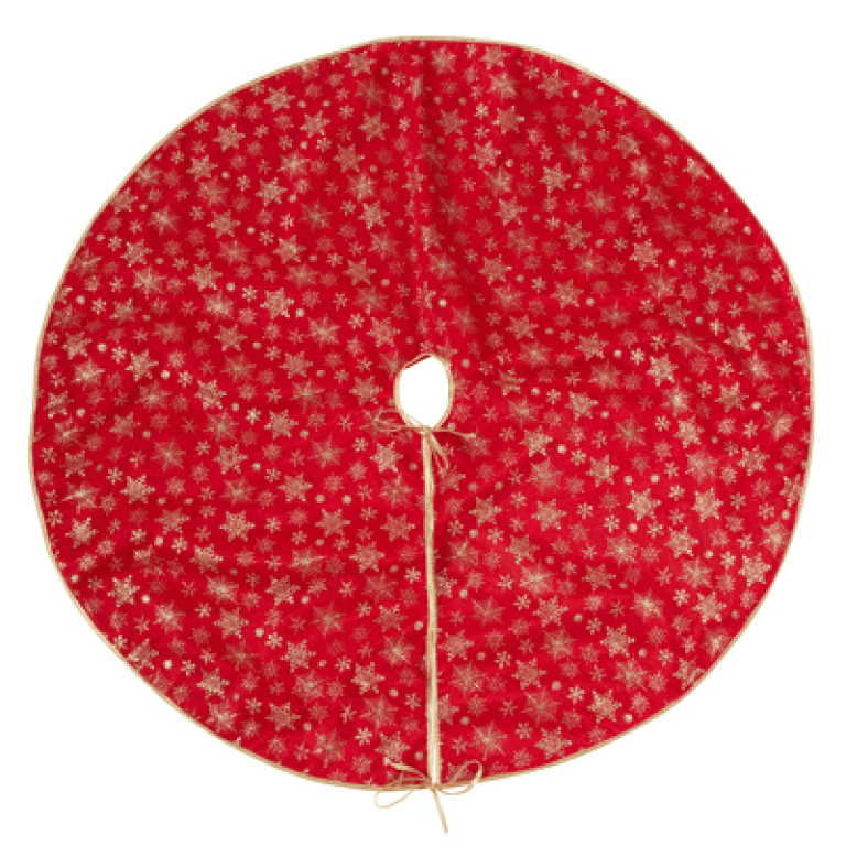9380 Organza Snowflake Tree Skirt | Rental 9380 Organza Snowflake Tree Skirt | Rental