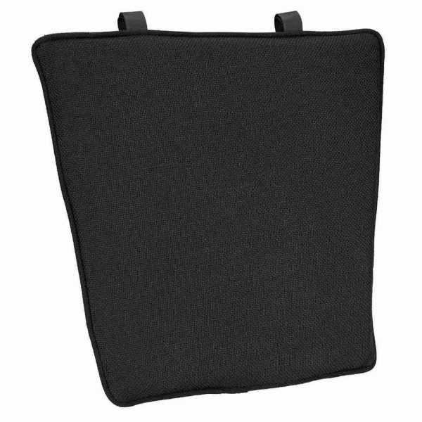 black 1 thick fabric chiavari chair back cushion