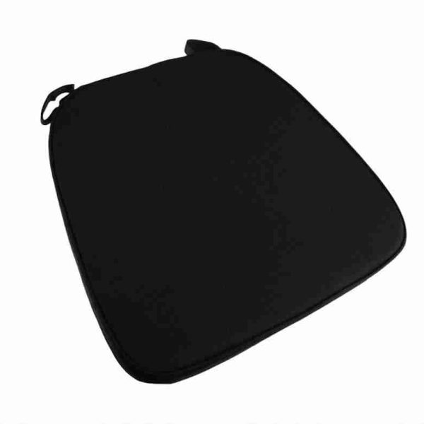 black 20 thick chiavari chair cushion