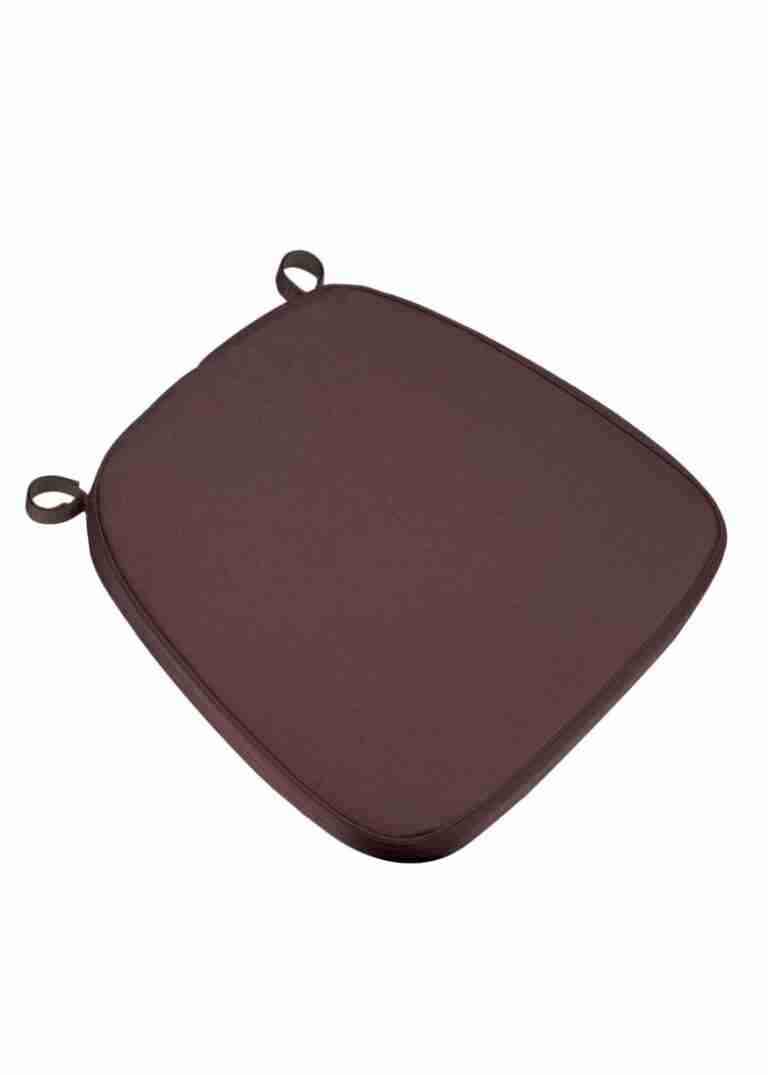Brown 2.0″ Thick Chiavari Chair Cushion | Rental