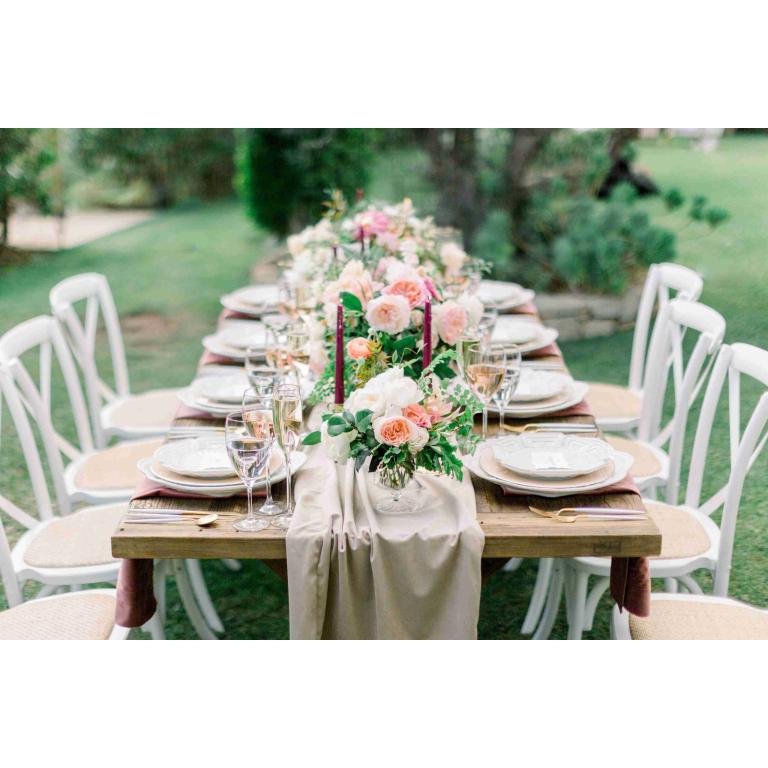 Fresh, Floral & Feminine: Styled Shoot with Destination I Do – Theoni Collection | Rental
