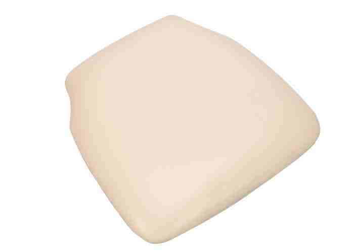 Ivory 1.75″ Thick Vinyl Panel Chiavari Chair Cushion | Rental