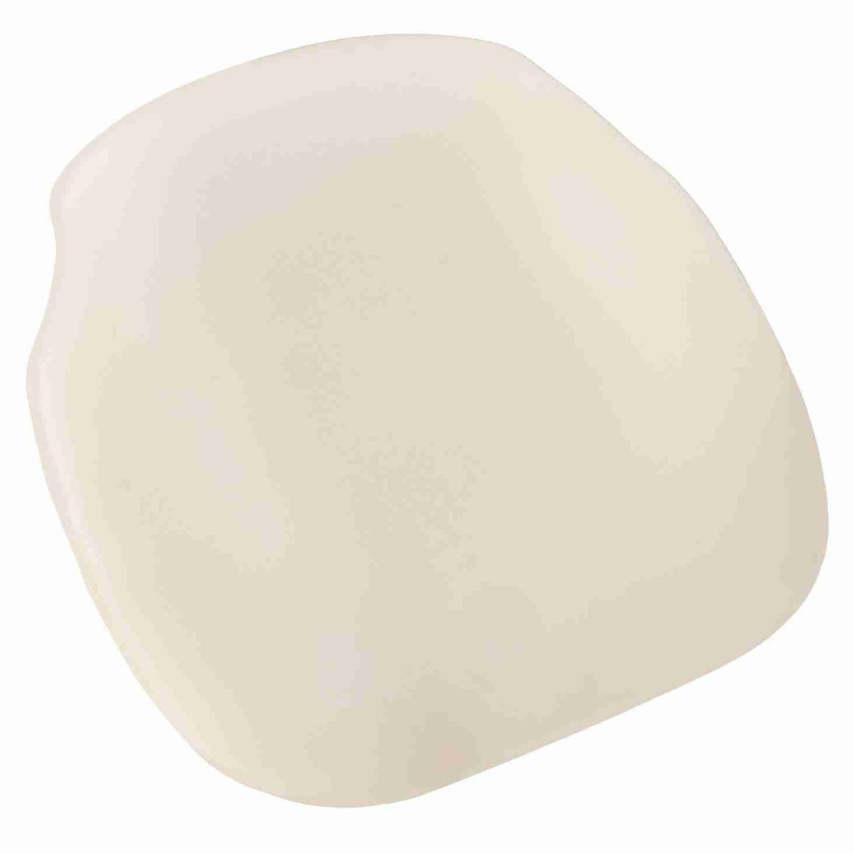 large ivory vinyl 175 thick cross back cushion
