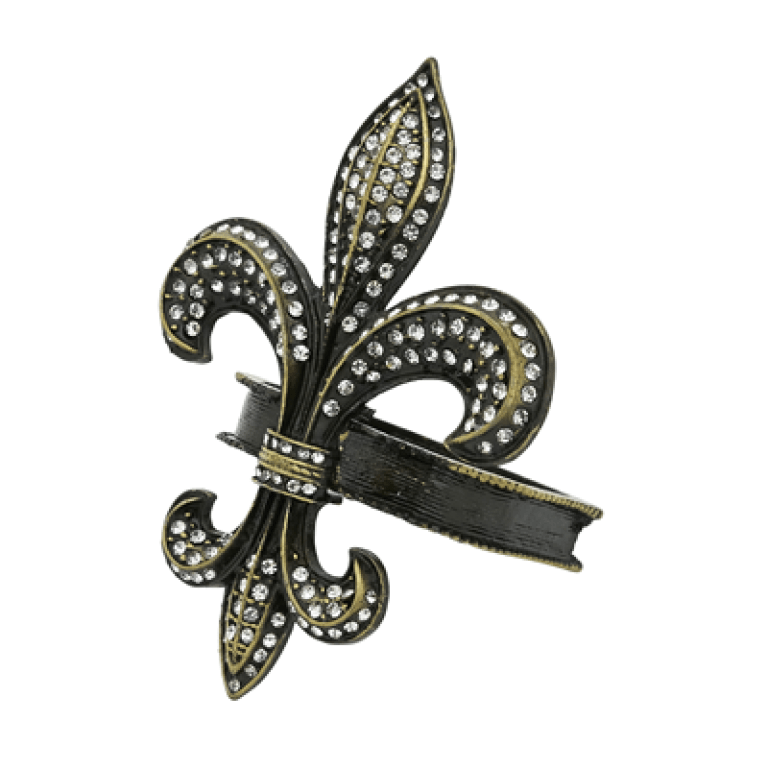 NR343 Fleur-De-Lis Napkin Ring | Rental