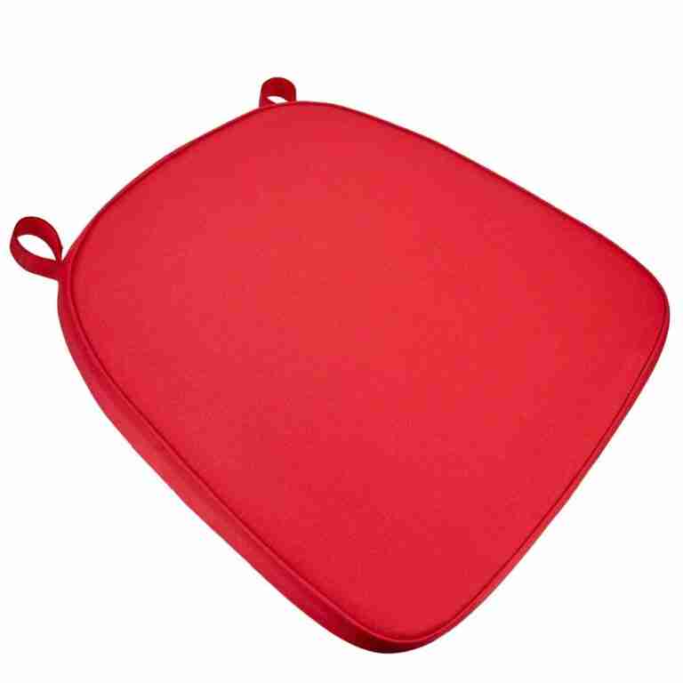 Red 2.0″ Thick Chiavari Chair Cushion | Rental