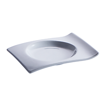 Tasting Ceramic Wave Dish 6.25″ | Rental