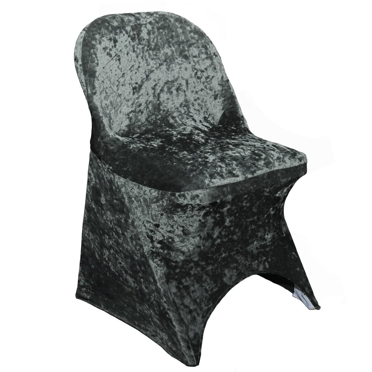 velvet spandex folding chair cover black 1.jpg
